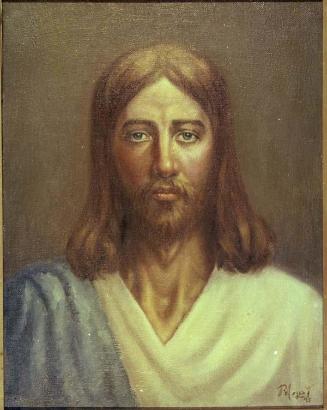 Registro fotográfico de la pintura  "Jesucristo"