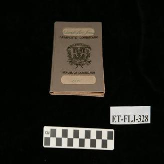 Pasapore gris No. 644 de Don Eduardo León Jimenes