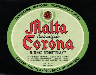 Etiqueta de Malta Corona