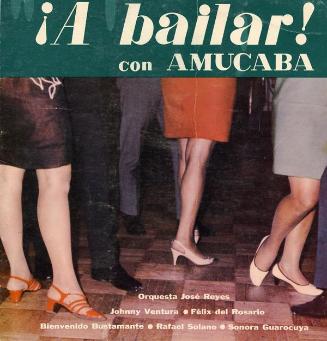 Carátula del álbum, ¡A Bailar! con AMUCABA