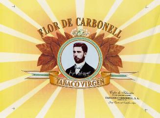 Etiquetas para los cigarros Flor de Carbonell