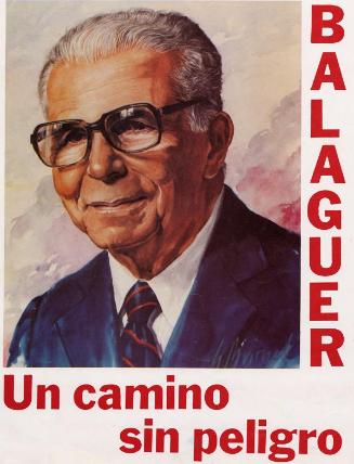 Afiche proselitista de Joaquín Balaguer