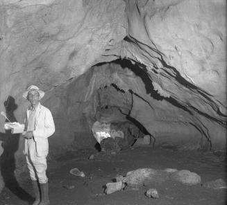 En la cueva "La Manchita"