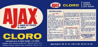 Etiquetas del cloro Ajax®