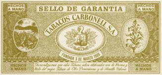 Sellos de Garantía, Tabacos Carbonell, S. A.