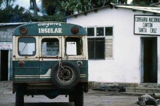 Transporte público en el Cantón de Santa Cruz, de islas Galápagos