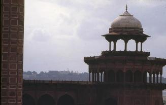 Templete en el complejo del Taj Mahal
