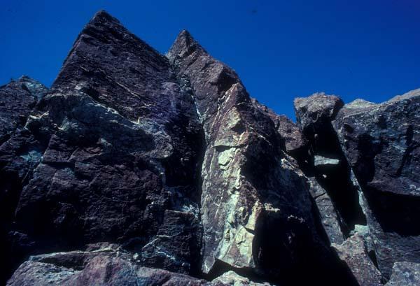 Cúmulo de rocas del Pico Duarte