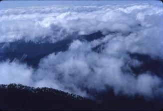 Cumbres entre nubes II