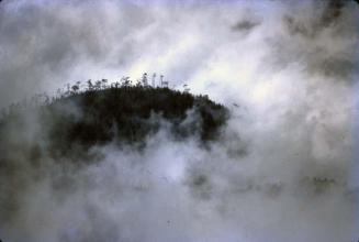Cumbre entre nubes VII