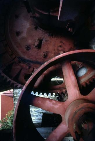 Detalles de maquinarias de la mina de cobre en Mata Grande II