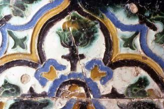 Detalle de mosaico antiguo