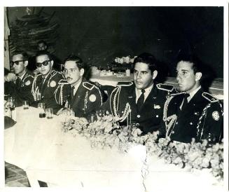 Radhamés Trujillo y otros militares
