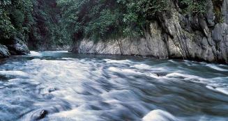 Río Yuna, Bonao. (Panorámica)