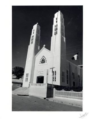 Fotografía B/N, Iglesia de La Altagracia, Santiago