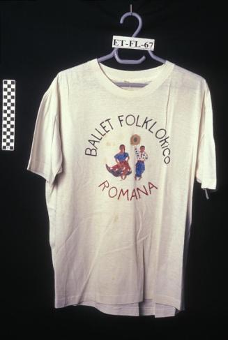 Camiseta Ballet Folklórico de La Romana