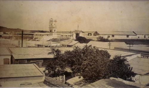 Vista elevada de la fortaleza San Luis.1919-1922