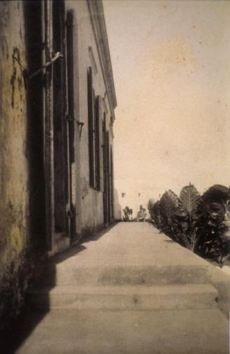 Panorámica de la calzada de la fortaleza San Luis.1919-1922