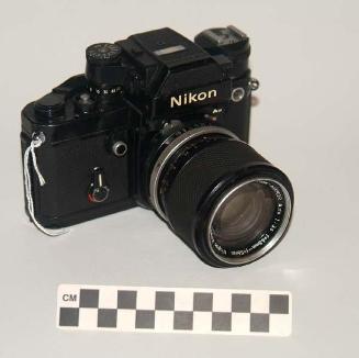 Cámara fotográfica Nikon F2.